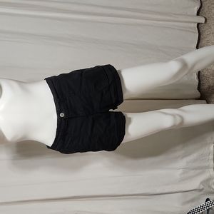 Mossimo Black Mid Rise Midi Shorts 12